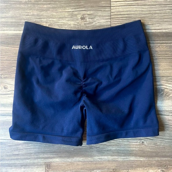 Aurola Navy Shorts - Picture 1 of 2